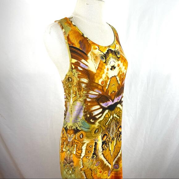 ALEXANDER McQUEEN Spring 2010 Plato's Atlantis Moth Camouflage Tank Dress Sz 44 - Picture 6 of 16